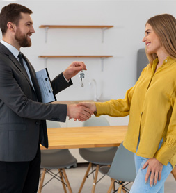 Real estate agents collaborating with ATL Welding for property improvements
